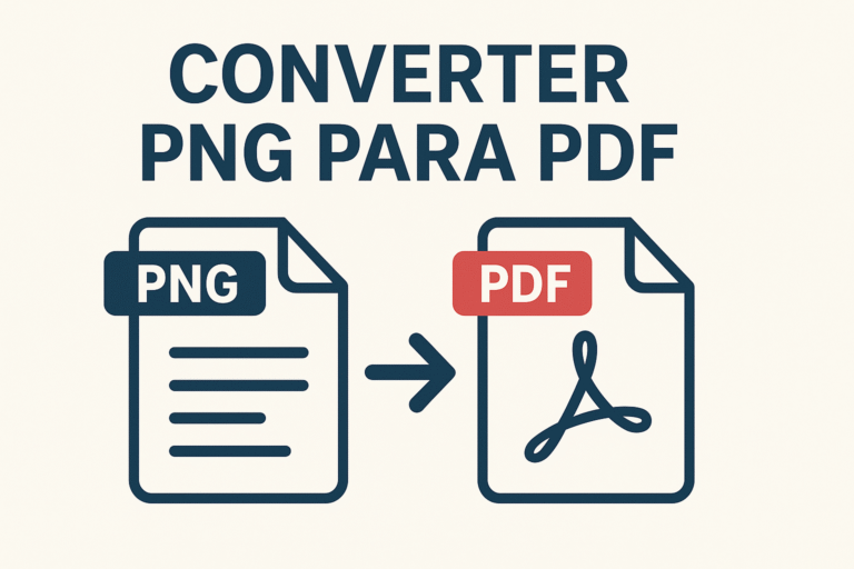 Como Converter PNG para PDF: Métodos Rápidos e Eficientes